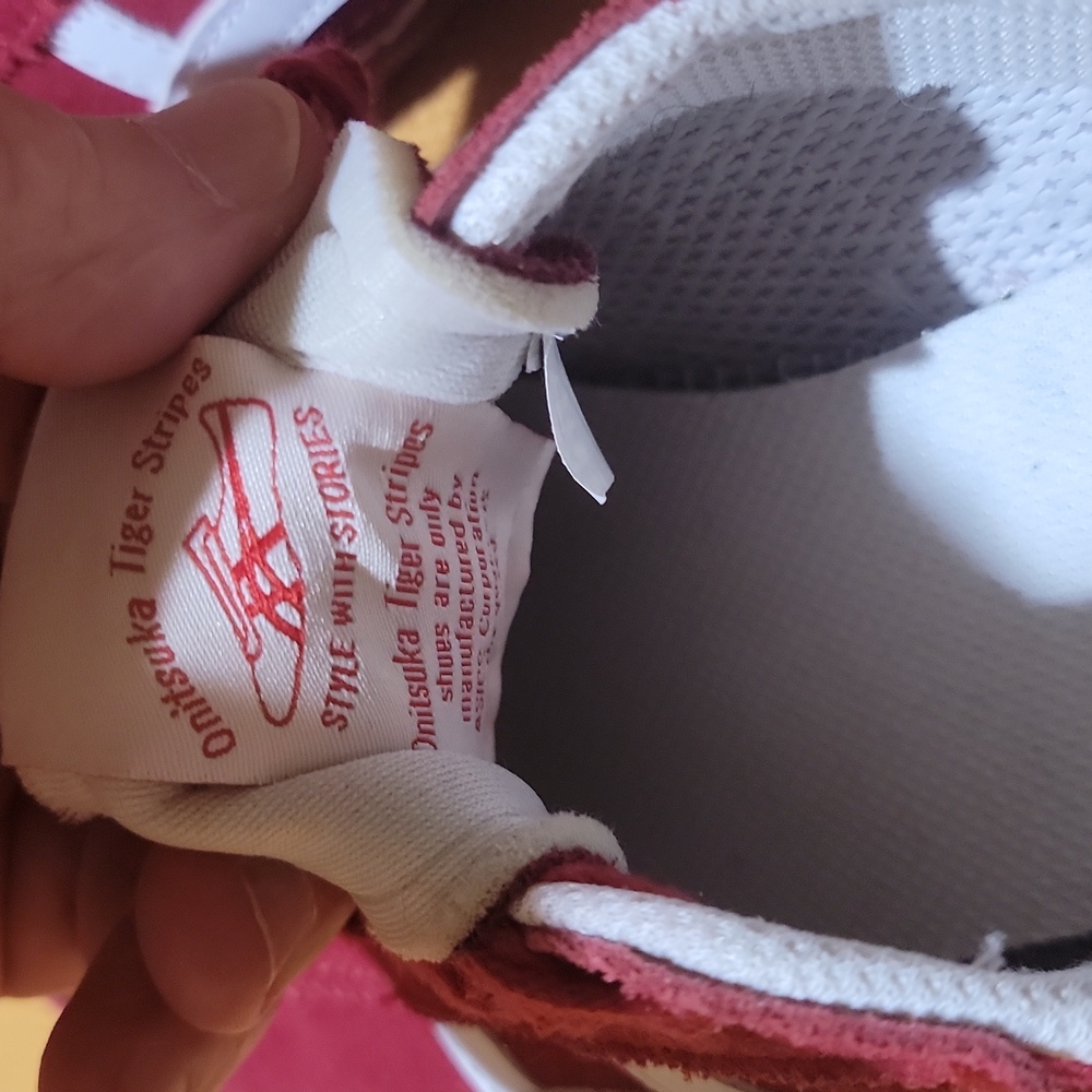 Onitsuka Tiger by Asics Men's Red Sneakers - Picture 3 of 7